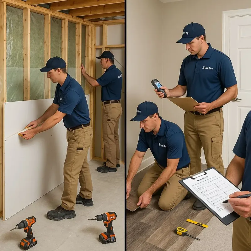 Repairs and Reconstruction process in Oroville, WA
